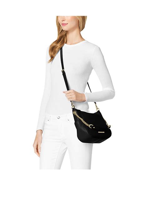 michael kors chandler bag|Chandler Medium Leather Shoulder Bag .